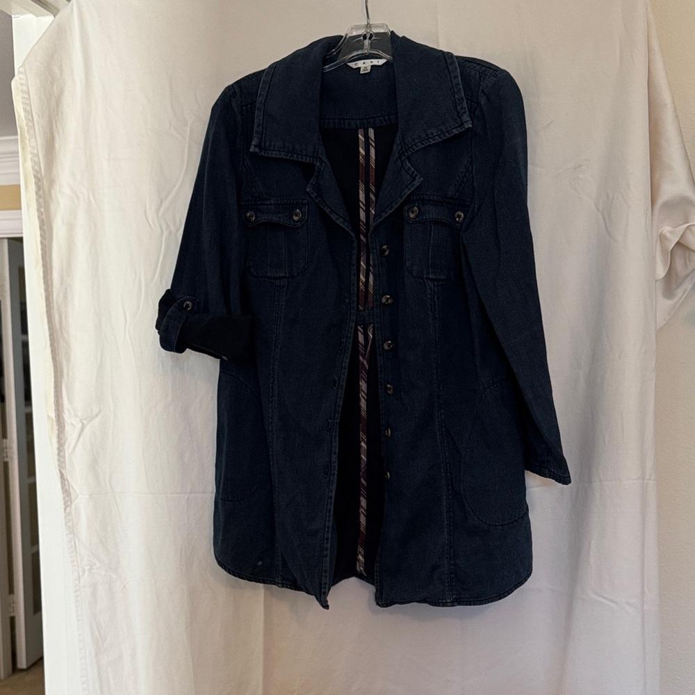 CAbi Dark Blue Jean Jacket
